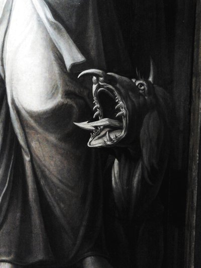 Ecce Homo Altaarstuk (detail) door Maarten van Heemskerck